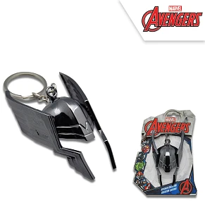 Μεταλλικό Μπρελόκ Κράνος Thor Marvel – Συλλεκτικό Avengers (6×4 εκ.)