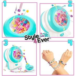 Style 4 Ever Magic Spinner Bracelets – DIY Σετ Δημιουργίας Βραχιολιών Φιλίας