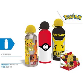 Pokémon Παγούρι Αλουμινίου 500ml – 3 Σχέδια