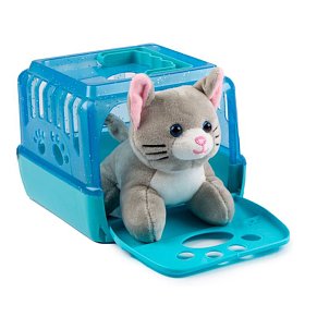 Cuddle Pets Βαλιτσάκι με Λούτρινο Γατάκι