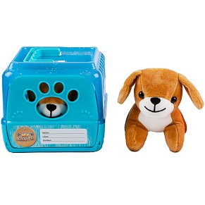 Cuddle Pets Βαλιτσάκι με Λούτρινο Σκυλάκι