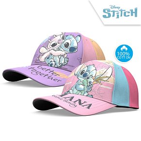 Stitch Cotton Cap with Two Designs