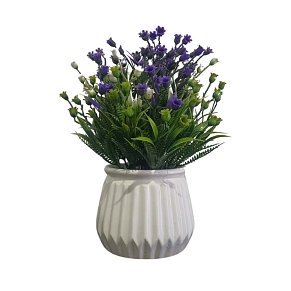 Artificial Decorative Flower Plant in Pot 23cm