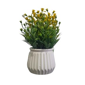 Artificial Decorative Flower Plant in Pot 23cm