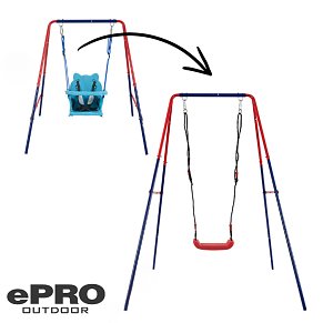 ePRO Σετ Κούνια 2 σε 1 Βρεφική & Παιδική