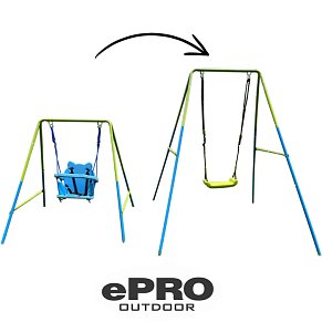 ePRO Σετ Κούνια 2 σε 1 Βρεφική & Παιδική