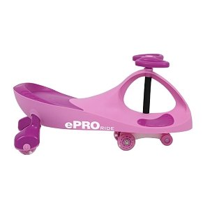 ePRO Ride Swing Car (Wiggle Car) Pink with LED Lights
