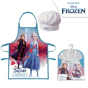 Disney Frozen 2 Chef Set – Apron and Chef Hat, 52×41 cm