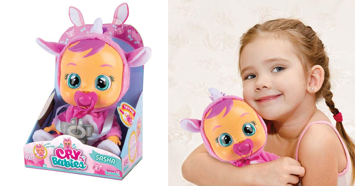 Cry baby toy doll online