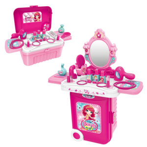 Beauty Play Set Trolley 3 in 1