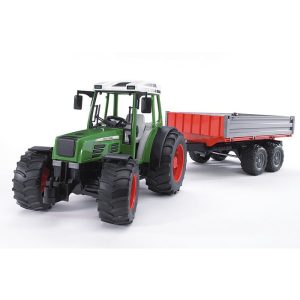 BRUDER Fendt 209 S with tipping trailer