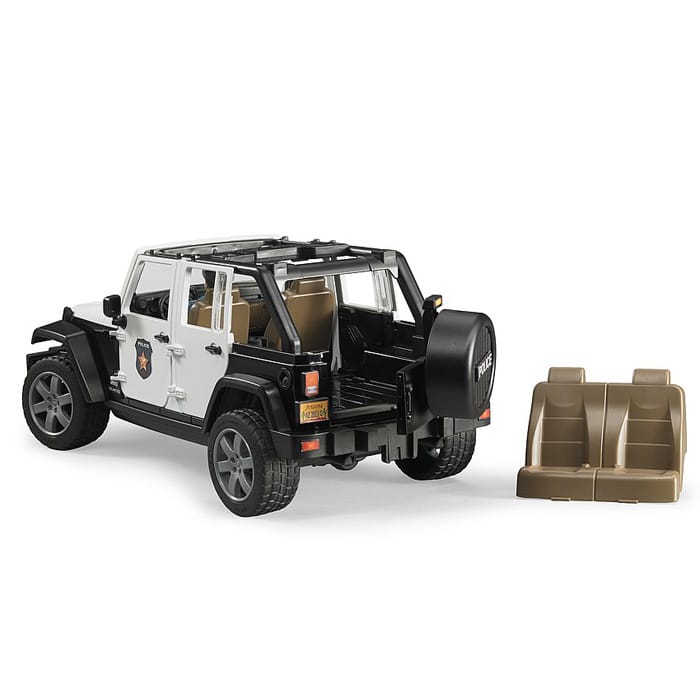 BRUDER Jeep Wrangler Unlimited Rubicon Police vehicle with policeman and  accessories | Toy Shop |