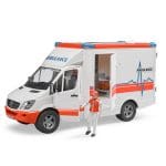 BRUDER MB Sprinter ambulance with driver