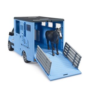 BRUDER MB Sprinter Animal Transporter 1 horse