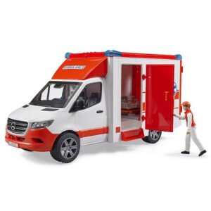 BRUDER MB Sprinter ambulance with driver