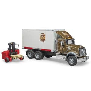BRUDER MACK Granite UPS logistics truck