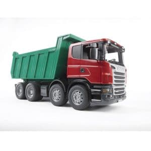 BRUDER Φορτηγό χωματουργικό Scania R series (τετραξονικό)