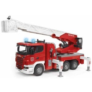 BRUDER Scania R-series Fire engine with water pump