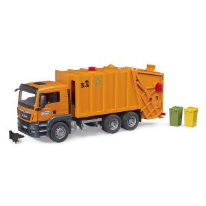 BRUDER MAN TGS Garbage truck (orange)