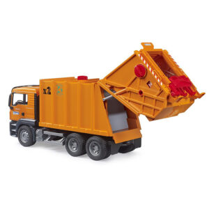 BRUDER MAN TGS Garbage truck (orange)