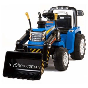 Battery Ride-on Power Tractor 12 Volts Blue
