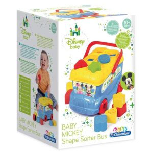 Baby Clementoni Mickey&Friends Shape Sorter Bus