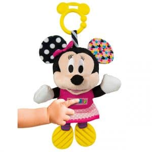 Disney Baby Κουδουνίστρα-Χνουδωτό Minnie