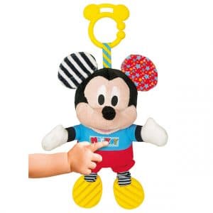 Disney Baby Κουδουνίστρα-Χνουδωτό Mickey