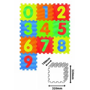EVA Puzzel Mat Number 10 pcs.
