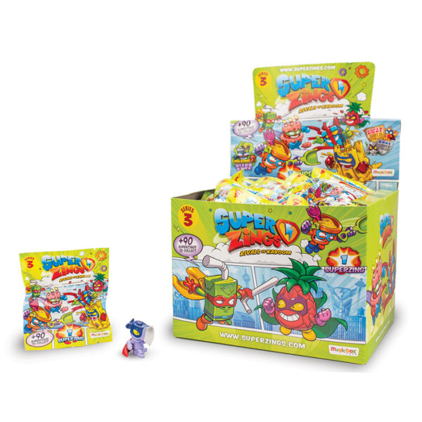 Superzings Series 3 Collectible Figure Single Pack