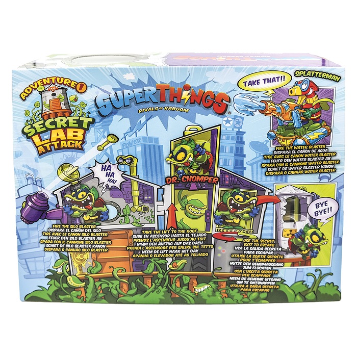Superzings laboratorio secreto playset adventure 1 on sale