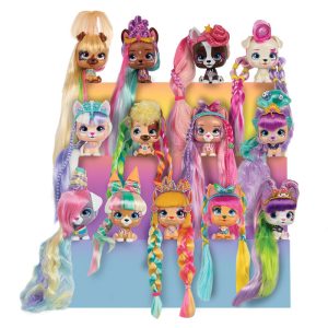 VIP Pets Series 2 Color Boost Collectible Doll with Extra Long Hair