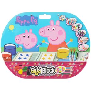 Drawing Giga Block 5 In 1 Peppa