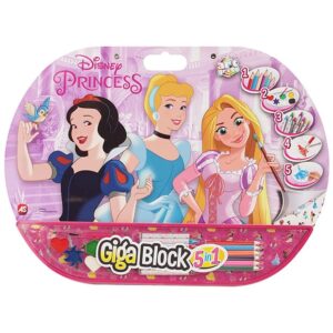 Drawing Giga Block 5 In 1 Princess