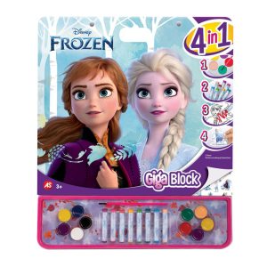 Giga Block Drawing Set Disney Frozen 4 In 1 For Ages 3+