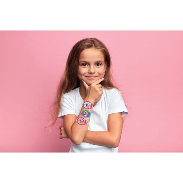 cute young girl with long fair hair having a great idea