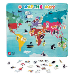 MAGNETIC WORLD MAP