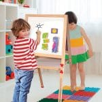 MAGNETIC BOARD STANDING EASEL