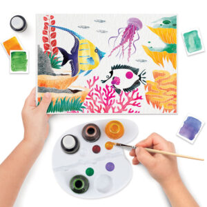 PAINTING WORKSHOP AQUARELLE – SEABED