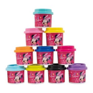Disney Minnie Polybag With 10 Pots And 3D Caps 280gr