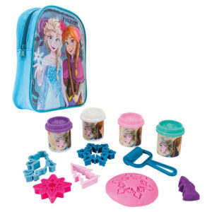 Disney Frozen Backpack With 4 Pots - 3D Caps & 5 Tools