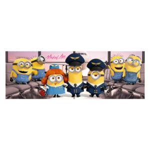 Clementoni Puzzle Panorama Minions The Rise Of Gru 1000 pcs