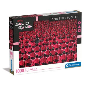 Clementoni Παζλ IMPOSSIBLE SQUID GAMEs 1000 τμχ
