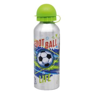 Aluminum Water Bottle Football 500ml