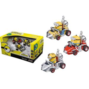 Carrera Οχήματα Minions The Rise of Gru: Pull Speed – 3 Pack Race Action