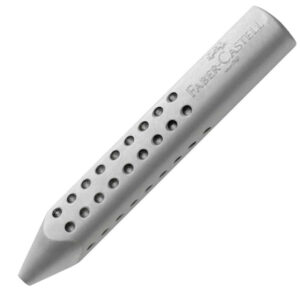 Faber-Castell Eraser GRIP 2001 ergonomic triangular shape Gray