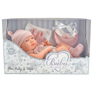 Newborn Baby Doll 38cm & Accessories
