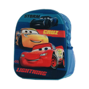 Kindergarten School Bag Backpack 3D Cars