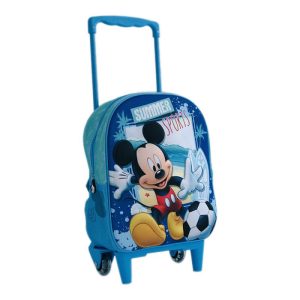 Kindergarten School Bag Trolley 3D Mickey