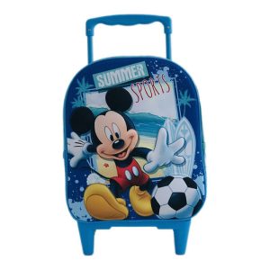 Kindergarten School Bag Trolley 3D Mickey